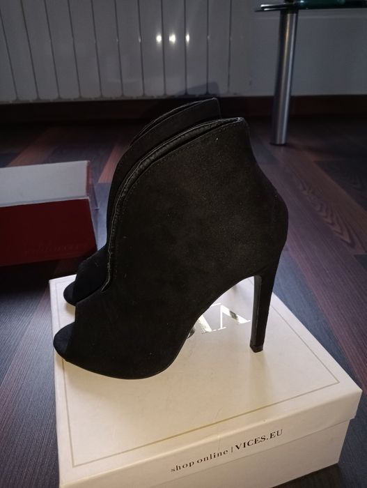 Botki letnie, bez palca