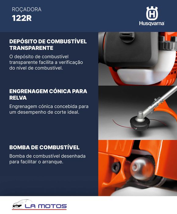 Roçadora Husqvarna 122R