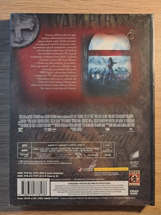 Underworld: Bunt lykanów | Rhona Mitra | folia | DVD