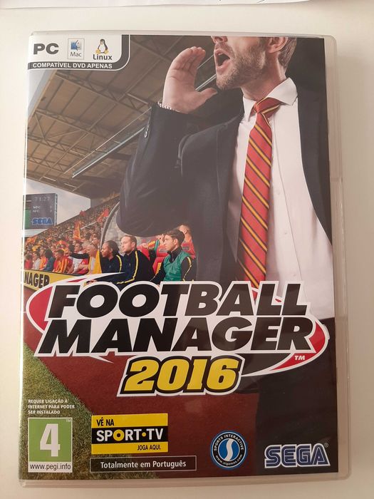 Football Manager 2016 (bom estado, usado)