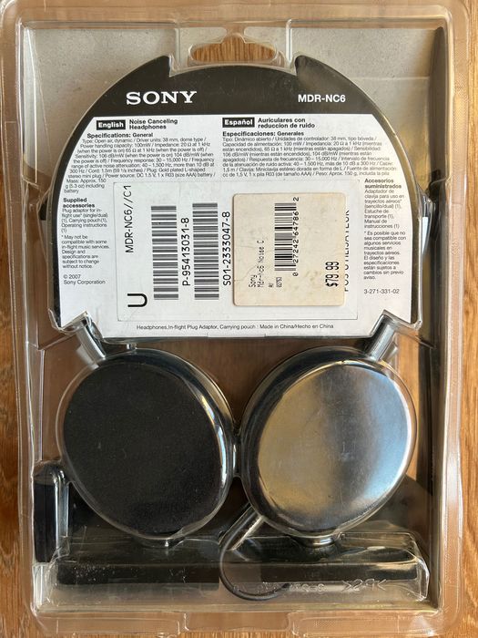 słuchawki Sony MDR-NC6