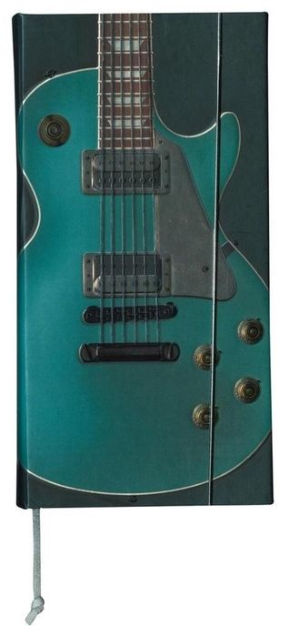 Notatnik ozdobny 0028-02 Gitara GIBSON LES PAUL Boncahier twarda,