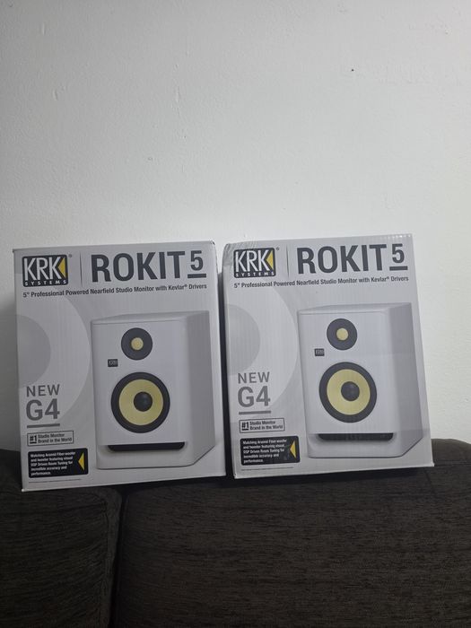 Krk Rokit 5 G4 novas