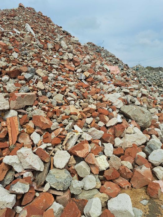 Gruz Elbląg, przekrusz betonowy ,kruszenie