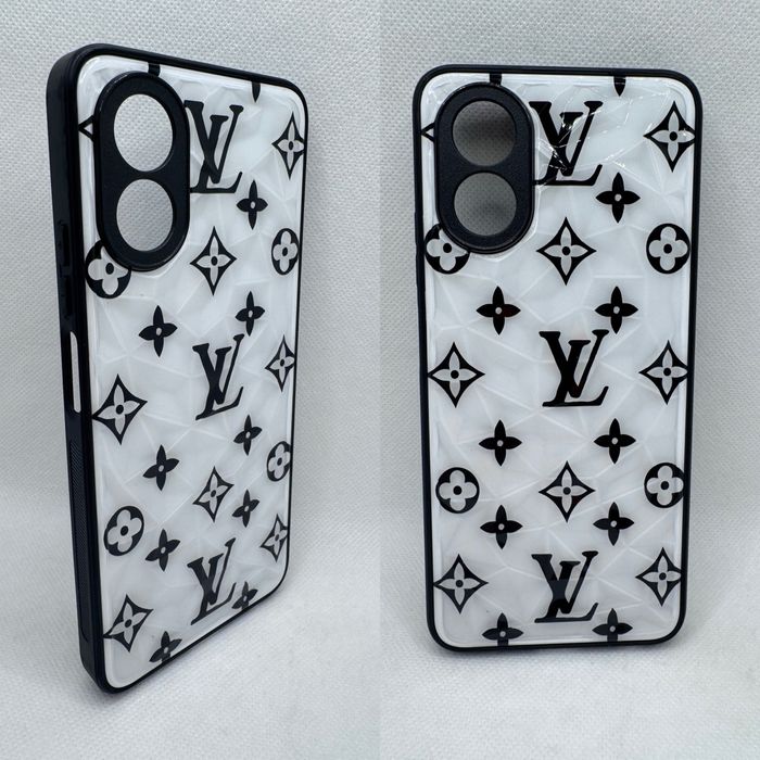 Брендовый чехол бампер для Oppo A18 A38 с рисунком противоударный а18