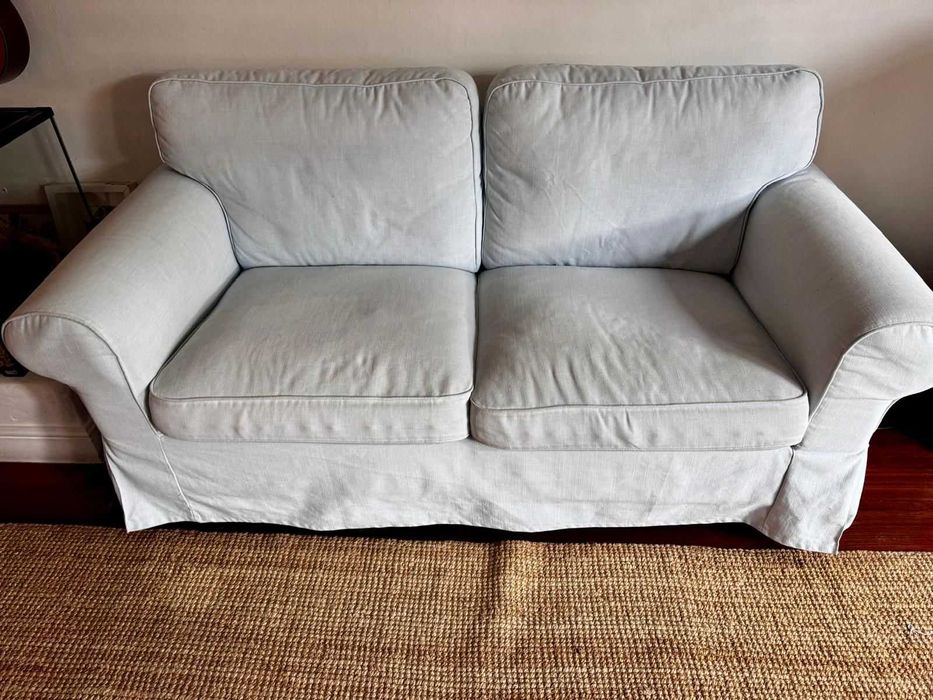 Sofa 2 Lugares — Erktop Ikea — Bom Estado — Azul Claro — 80€