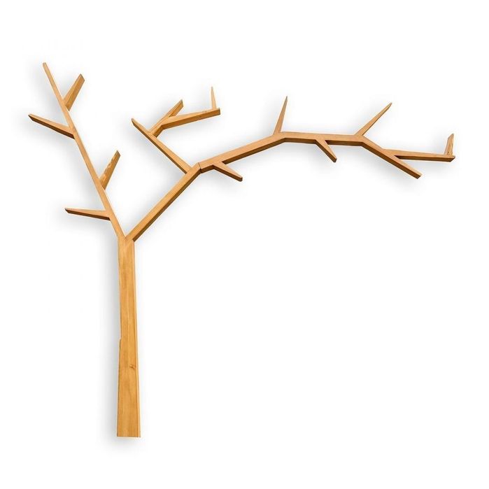 Drewniana półka w kształcie drzewka COS 17 /PRAWA