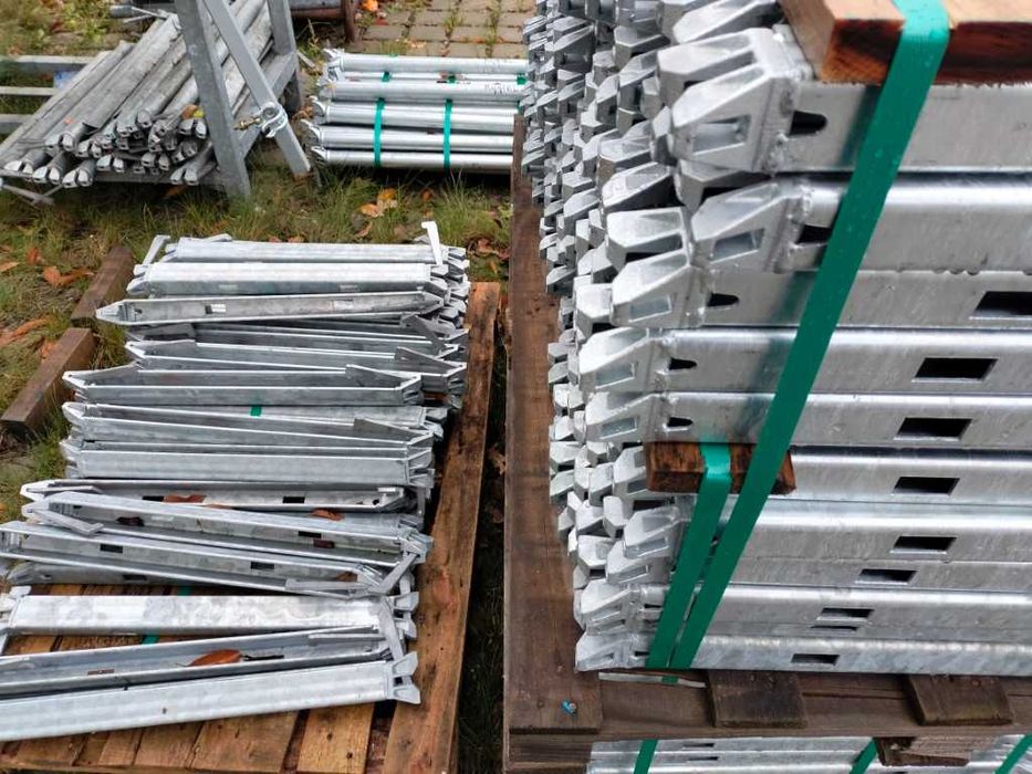 Rusztowanie modułowe 200 m2 SL73 rotax  baumann klinowe   murarskie