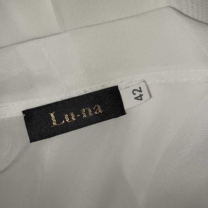 LU-NA bluzka biała elegancka super dla L/XL