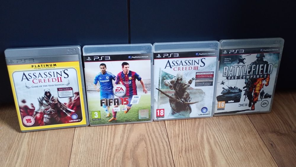 PS3 gry zestaw komplet
