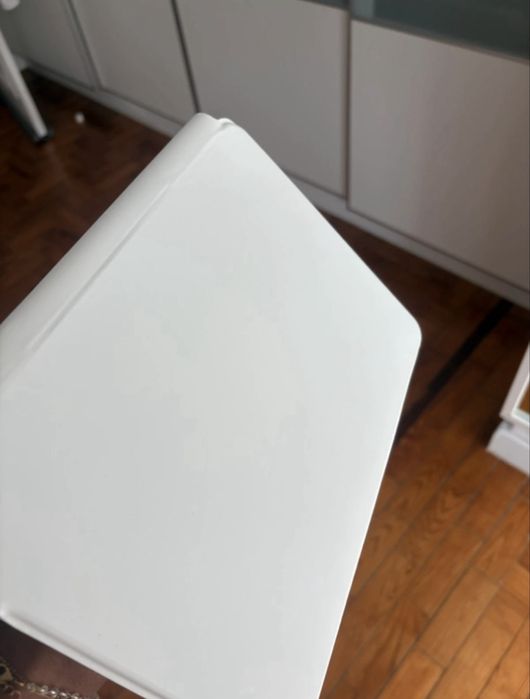 Keyboard + Capa magnética para Ipad Air 5 10.9 2022 Branco