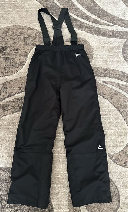 Чорні лижні штани 140