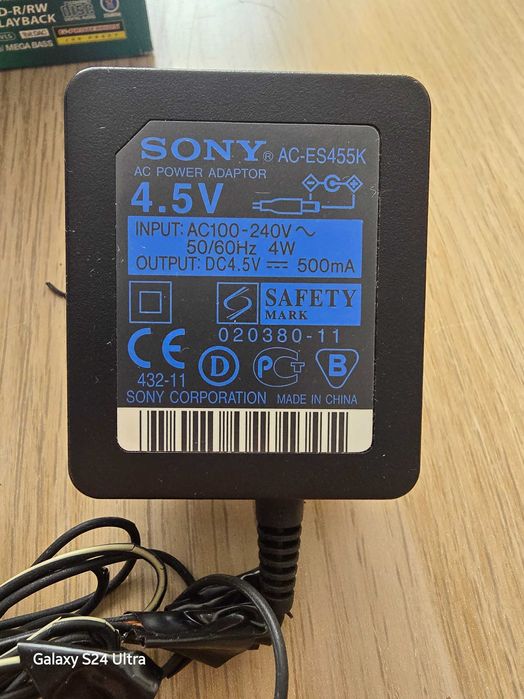 Sony CD Walkman D-EJ250 – komplet z pudełko, instrukcja i dodatki