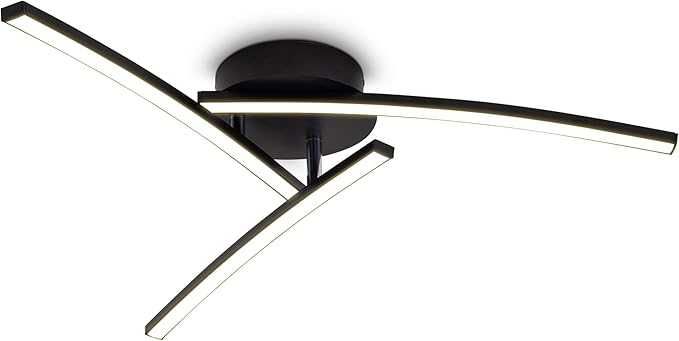 Candeeiro de teto LED I 3.000K I 1650 lúmens I luzes de teto  de 15W