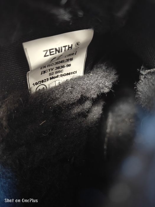Зимові черевики з металевим підноском Zenith