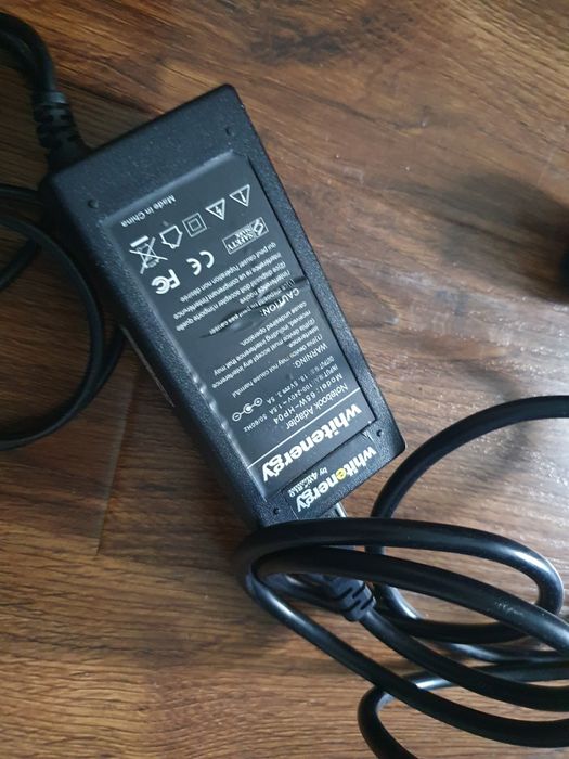 Zasilacz ładowarka Whitenergy do HP 65W 18.5V (wtyk 7.4x5.0 + pin)