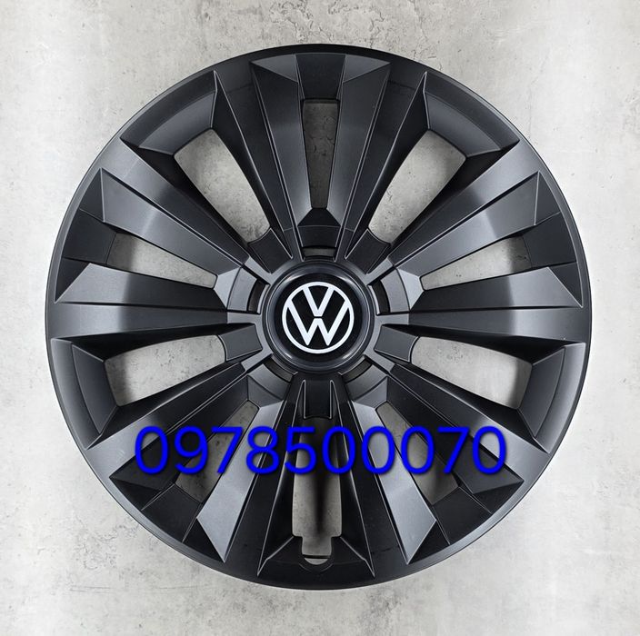 Ковпаки Фольксваген R15 Volkswagen Polo Fox T-Roc Passat Golf Jetta