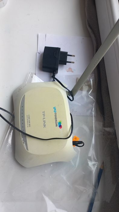 Роутер сучасний швидкісний та модем wi-fi ADSL Укртелеком