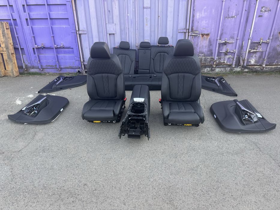 Салон сідушки сидіння комфортні з підігрівом вентиляцією bmw x5 g05