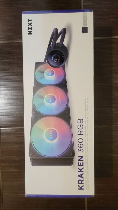 Водяное охлаждение NZXT Kraken 360 RGB