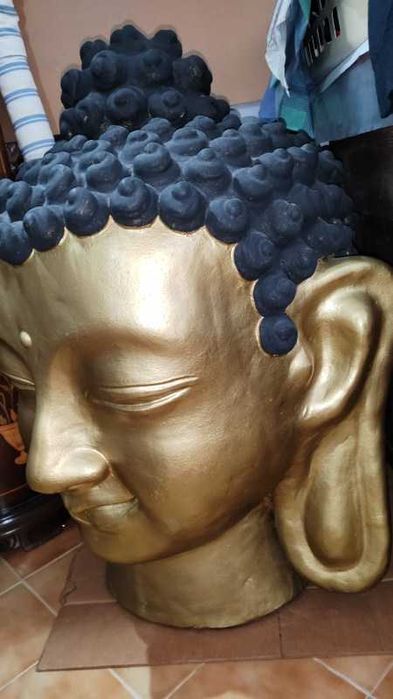 Cabeça de buda tamanho xxxl
