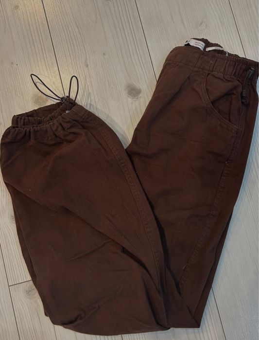 Spodnie parachute bershka