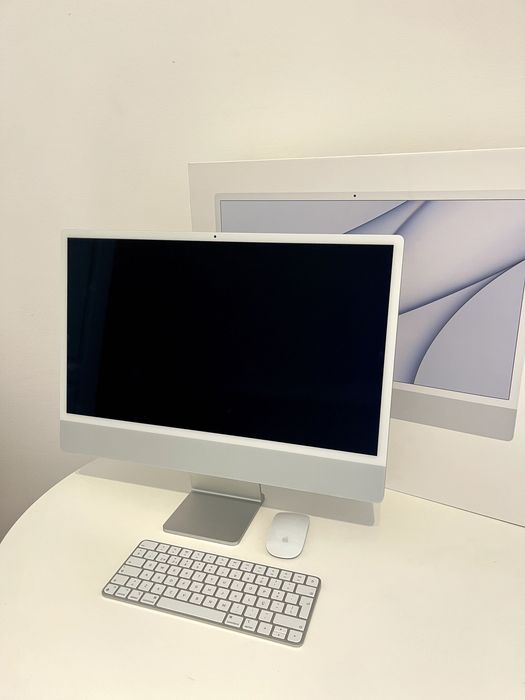 iMac 4.5K 24'' M1 8 GB / 256GB SSD / GPU 7-core Prateado