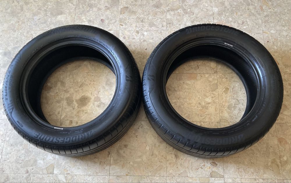 235 55 R 18 Bridgestone Turanza Enliten 80%Piso Pneus