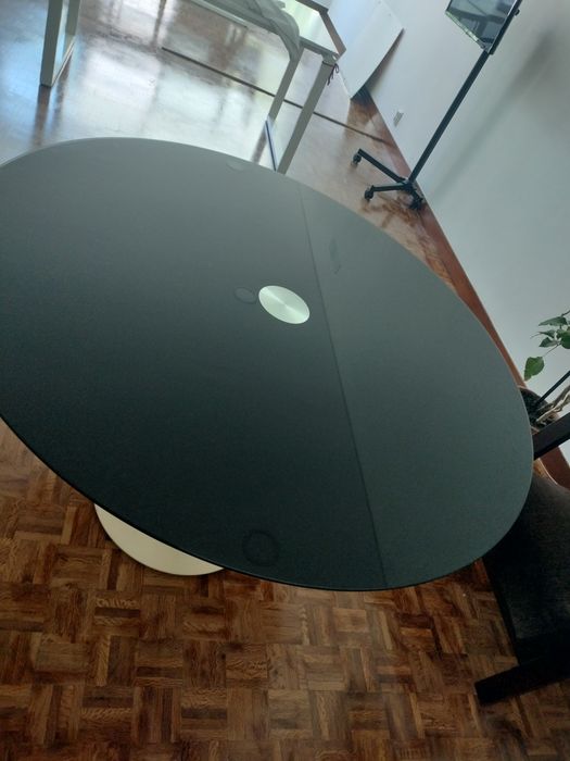 Mesa redonda de Vidro temperado Area Store 120cm diametro
