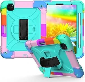 Etui na Tablet iPad Air 5/Air 4/Pro 11 Wytrzymałe Kolorowe