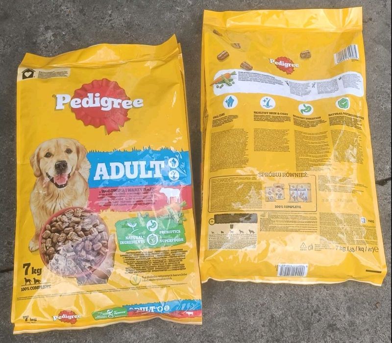 Сухий корм для собак з яловичиною та птицею Pedigree