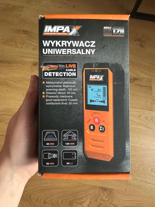 Wykrywacz przewodów uniwersalny Impax120