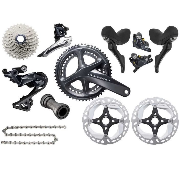 Новий групсет Shimano ULTEGRA R8020, 2×11-speedDisc, ОЕМ, R8020128DX04