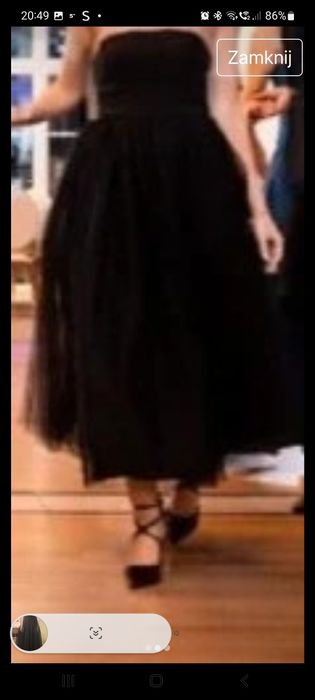 Sukienka suknia balowa