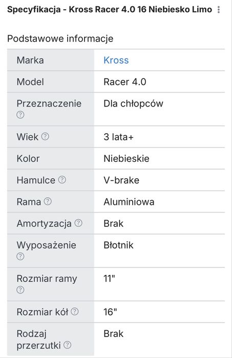 Kross Racer 4.0 16