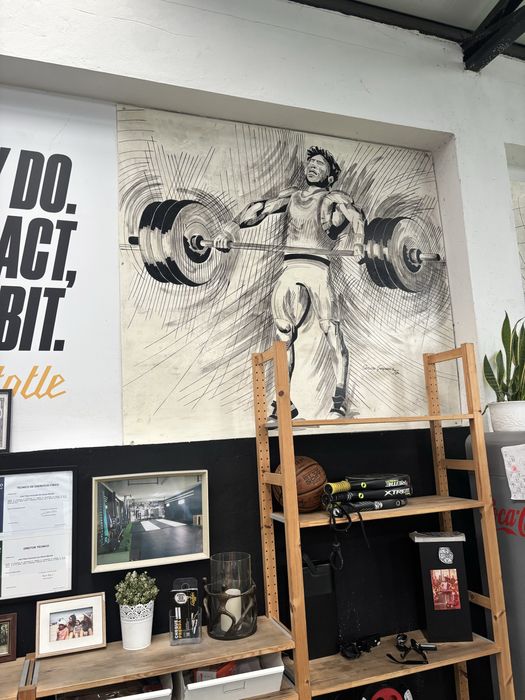 Quadros pintados à mão