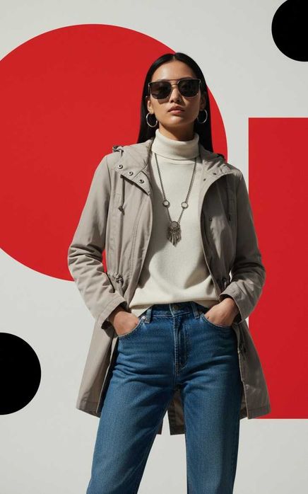 Женская ветровка (парка) от бренда House (est. 1989) в размере S