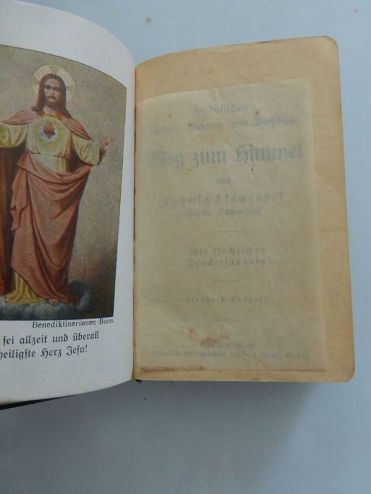 Przedwojenny skarbczyk książeczka do nabożeństwa niemiecka 1936