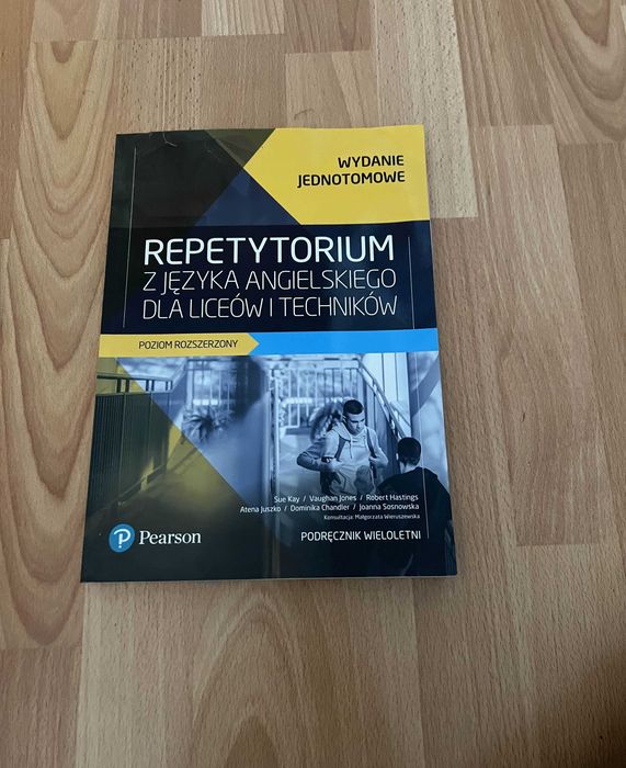 Repetytorium z języka angielskiego dla liceów i techników poziom rozszerzony Pearson