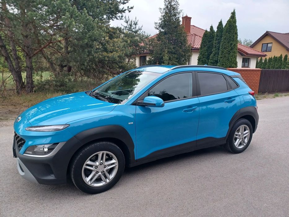 Hyundai Kona 1.0 T-GDI Mild Hybrid 120KM,Lift 100% Bezwyp, Serwis, Niemcy, Stan Bdb