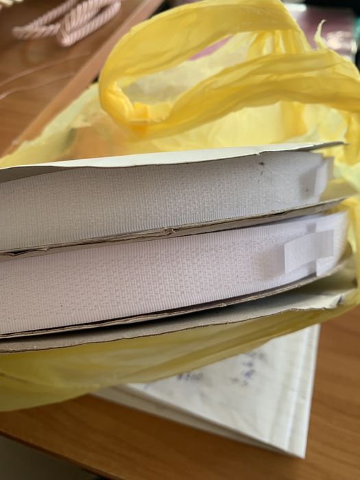 липучка , ліпучка, ліпуча лента,жесткая часть белая