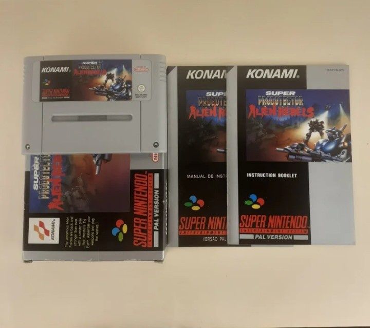 Super probotector Alien Rebels SNES