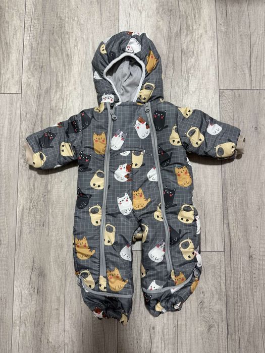 Комбінезон-кокон дитячий теплий від 0 до 1 року. Новий
