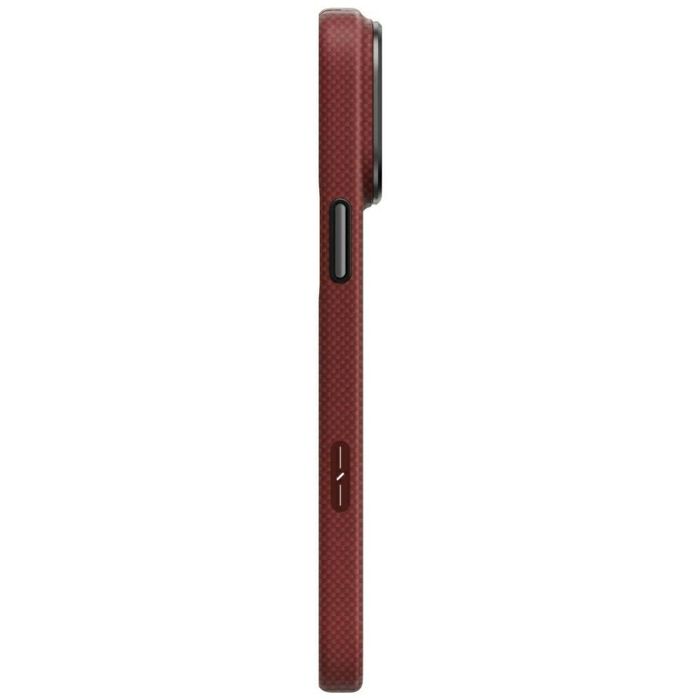 Etui UNIQ Keva EDGE do iPhone 18 Pro Max / 17 Pro Max Magclick Charging czerwony