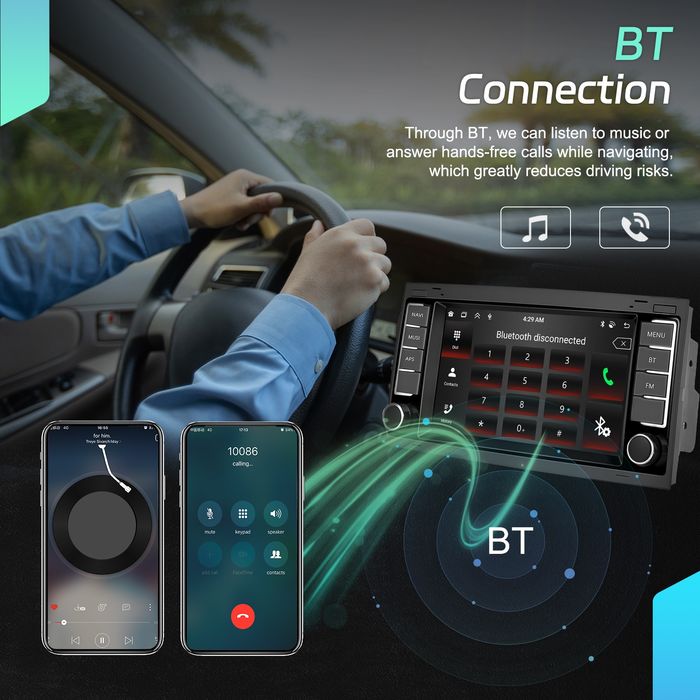 Radio Android 4/64Gb Carplay VW Touareg,T5,Multivan