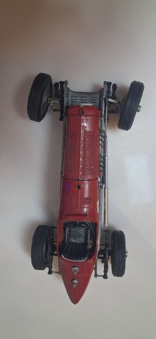 Antigo Alfa Romeu F1 P3 Ano 1932 Metal Fundido