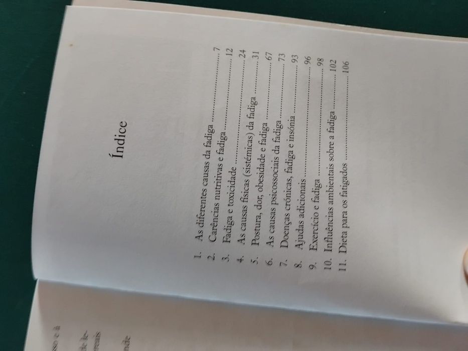 Livro “Fadiga” (1999)