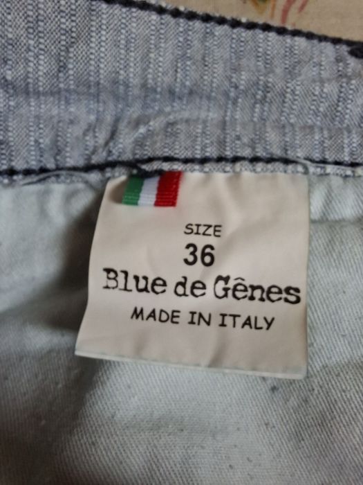Spodnie Blue de Gênes