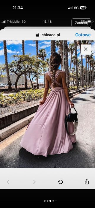 Sukienka maxi Chicaca