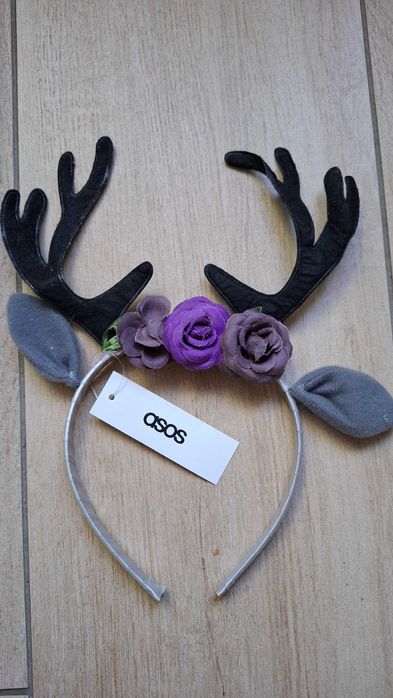 Opaska na głowę rogi, uszy